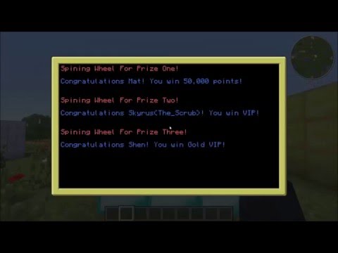 Raffle System Using ComputerCraft