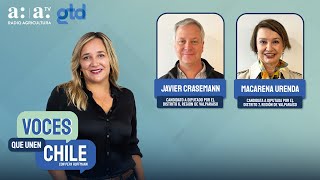 Voces que Unen Chile - Parlamentarias 2025 : Javier Crasemann y Macarena Urenda - Radio Agricultura
