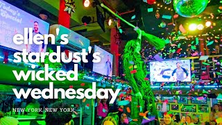 Wicked Wednesday 💚💖 at Ellen's Stardust Diner | NYC