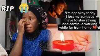 The Message That Broke My heart My Aunt Passed Away