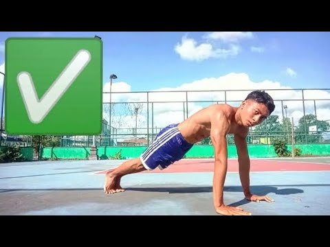 Cara melakukan push up yang sempurna | Cara push up yang benar bagi