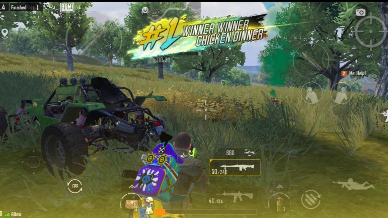 "From Zero to Hero: My Best BGMI Chicken Dinner Yet!"