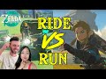 Tears of the Kingdom Ride VS Run Challenge *is Link faster than a vehicle??*
