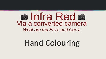 Infra Red Video 007   Hand Colouring