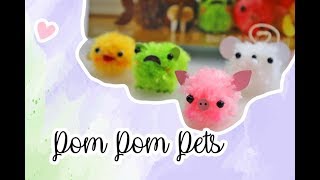 Making Klutz Mini Pom Pom Pets Youtube