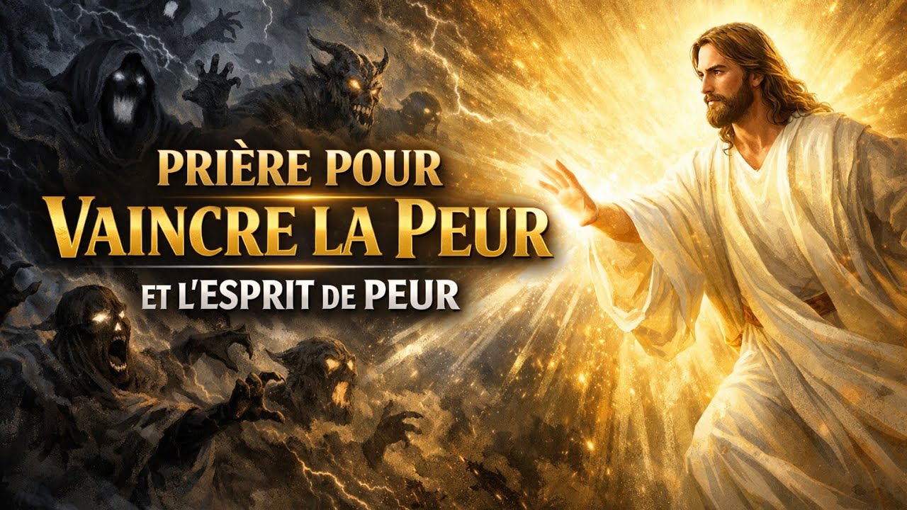 ️ PRIÈRE pour VAINCRE la PEUR et L'ESPRIT de PEUR ️ - YouTube
