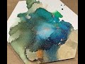Alcohol Inks and Alloys on Hard Core Demo - Creativation 2020