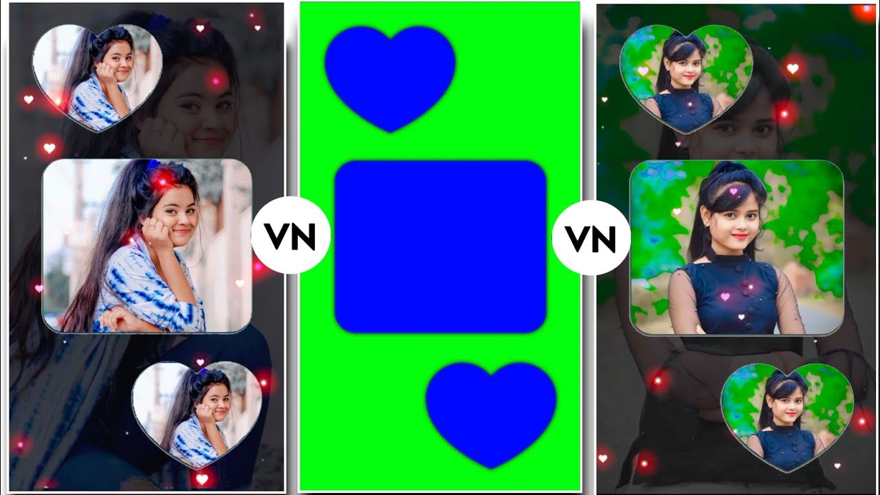 New Trending Love Status Video editing Vn App | Green Screen Template status editing vn app