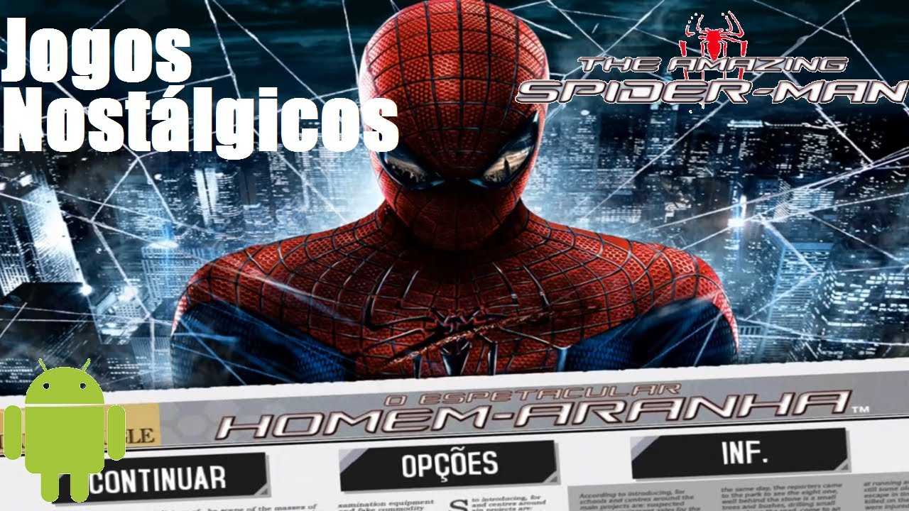 Novo vídeo do jogo The Amazing Spider-Man está agradando fãs do Aranha -  NerdBunker