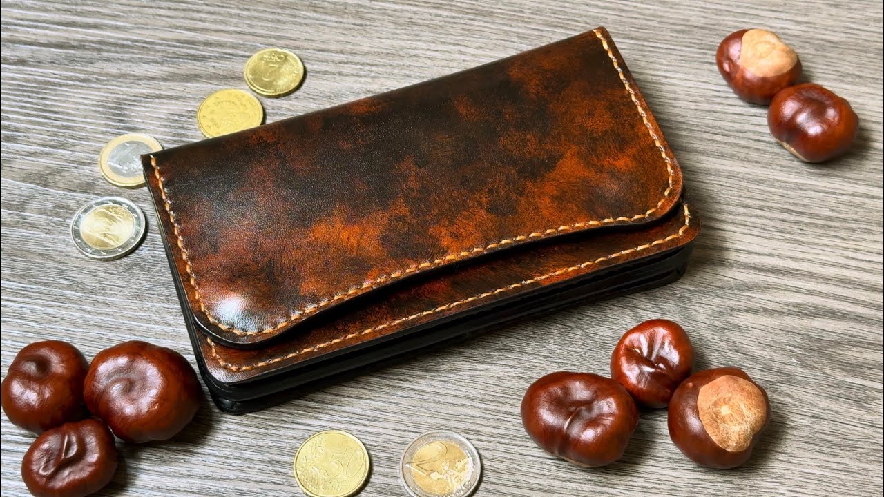 Euro Wallet | PDF Pattern | Elegant Handcrafted Design with a Zipper Coin Pocket