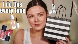 I Do This Every Time 😂 Last Day Of Sephora Sale Haul \u0026 Try On
