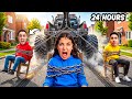 أسرع شخص ينقذ حبيبو 😭 قبل العربية تتحر ك 😱 برنسو ( راح فيها ) 🤕 !! 