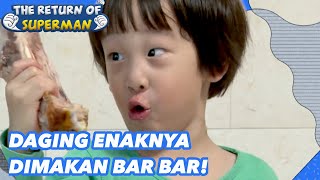 Daging Enaknya Dimakan Bar Bar! |Nostalgia Superman|SUB INDO|180325 Siaran KBS WORLD TV|