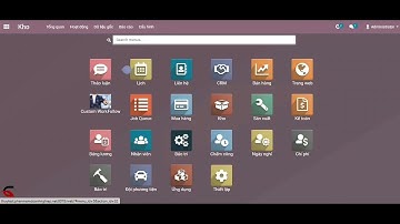 Hướng dẫn module mua hàng - Nhập kho hàng mua - Phần mềm ERP odoo