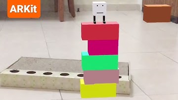 AR Robot Runner - Endless Runner Jumping game ARKit / iOS