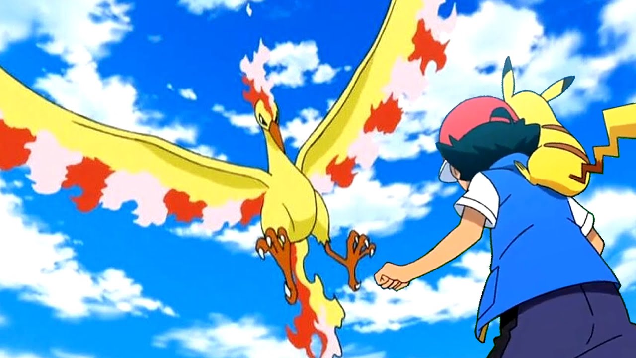 ¿Qué Pokémon legendario atrapa Ash
