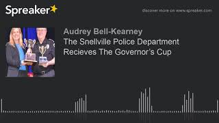 The Snellville Police Department Recieves The Governor s Cup