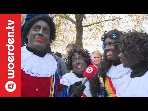 Intocht Sinterklaas en zwarte Piet in 2016