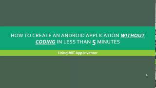 How to create android app in five minutes screenshot 2