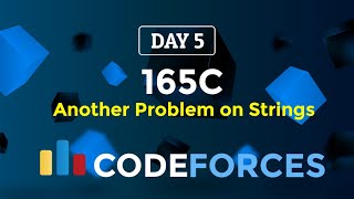 Day 5 || 165C Another Problem on Strings || CodeForces 30 Days Challenge || Codeatic