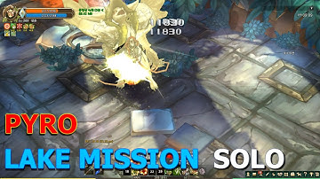 TOS] Pyro Lake Mission solo play (Saalus Convent mission) 파이로 호수 미션 솔플