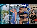 Miami vlog  pack and prep new nails marlins stadium 3 baseball games pilates shopping date