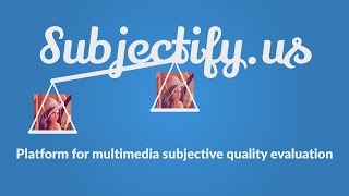 Platform for subjective comparisons of video/image processing algorithms