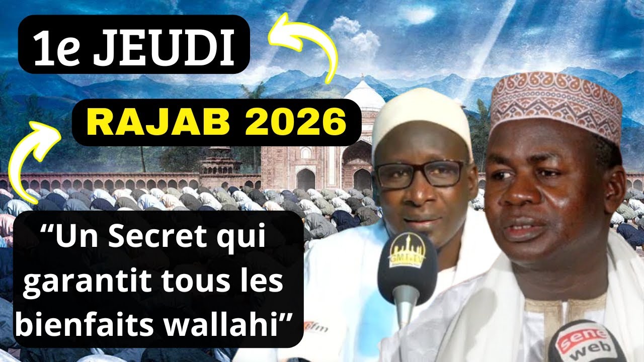 Bum la Raw ! Nafilah Gu Barri Ngeunel Le premier jeudi du mois de Rajab 2026 Oustaz Hady Niass