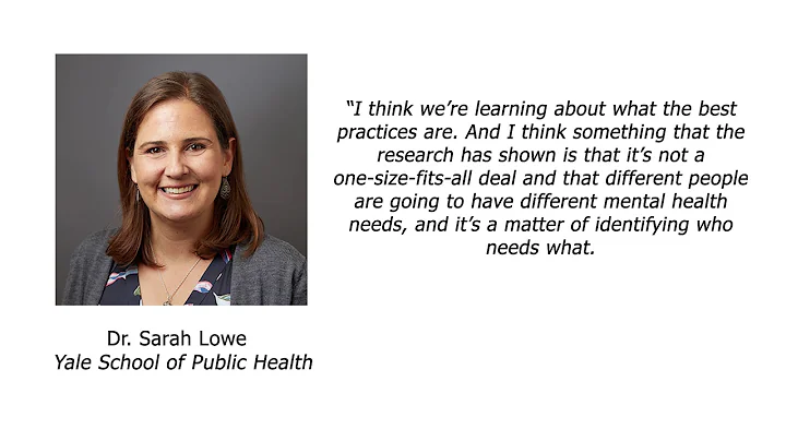 How can we address mental health needs after natural disasters?