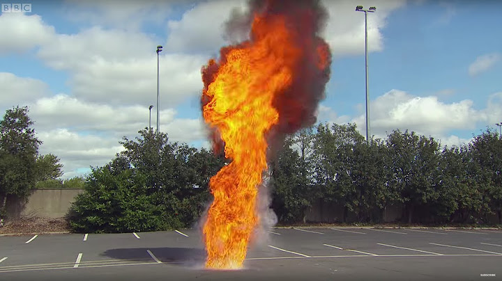 DANGER! Throwing Water On Oil Fire | Earth Science