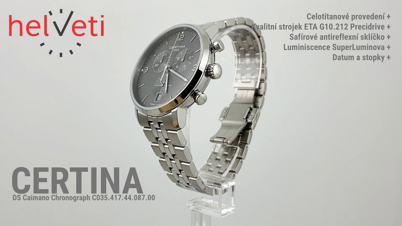 certina caimano precidrive