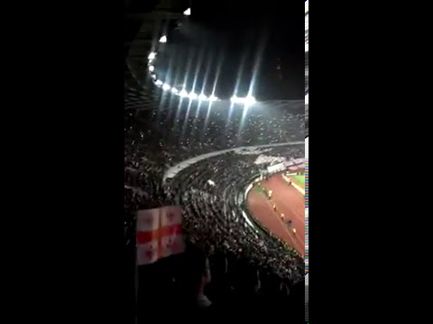 საქართველოს ჰიმნდი დინამო არენაზე. საქართველო vs გერმანია 2015 წელი. georgian himn,dinamo arena
