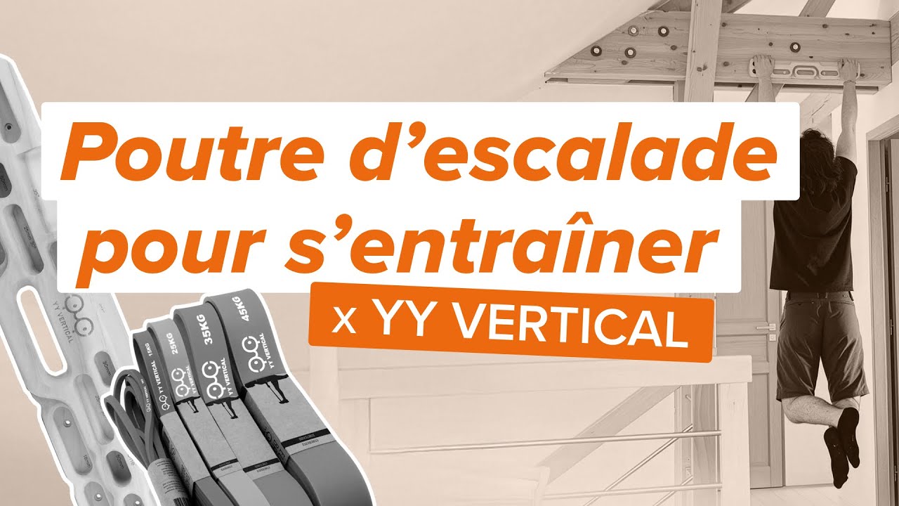 POUTRE D'ESCALADE : exercices clés pour gagner en force, rési et technique ! x YY Vertical