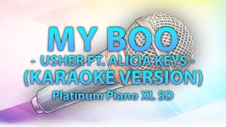 My Boo - Usher ft. Alicia Keys || Platinum Karaoke || Instrumental/Minus One