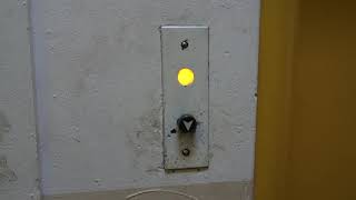 EPIC, ANTIQUE 1950s Otis Black Button Traction Elevator at the Tooke Brothers Building, Montreal, QC