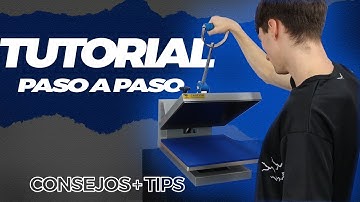 ✅COMO USAR una ESTAMPADORA PROFESIONAL para VINILO TEXTIL TUTORIAL✅ (Plancha: Printgate 38x38)