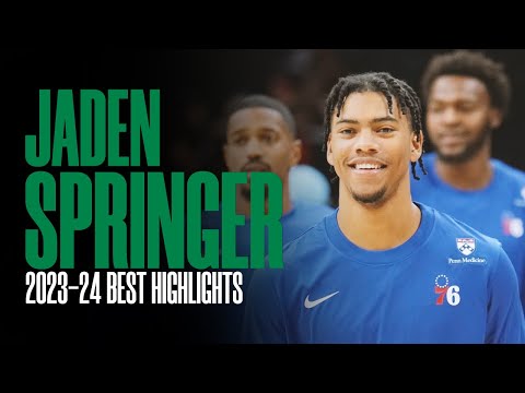 Jaden Springer 2023-24 Best Highlights | Welcome to Boston ☘️