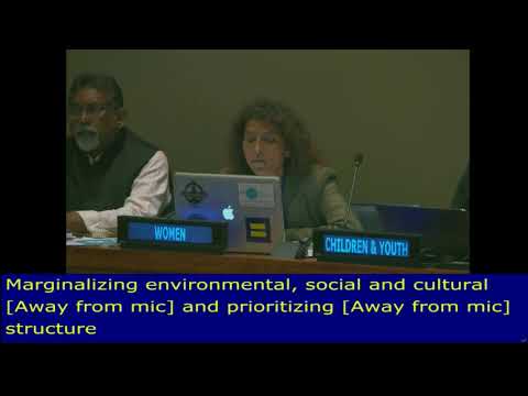 Nathalie Seguin's Review of SDG 6, Water at the HLPF 2018: UN Web TV