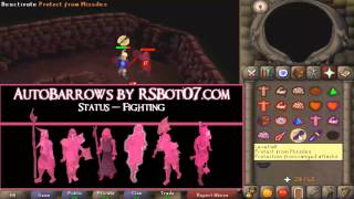 Old School Runescape Barrows Bot - The First Rs07 Bot