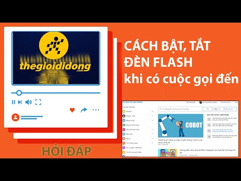 Cách bật, tắt