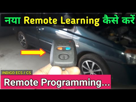 tata indigo ecs remote programming | Remote learning | indigo CS model | Ballubhai nt