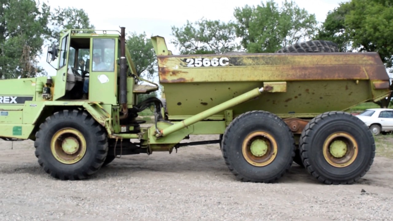 Terex 2566C Off Road Dump Truck YouTube