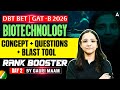 DBT BET/GAT B 2026 Biotechnology | DBT BET/GAT B Concept And Questions By Gouri Sharma