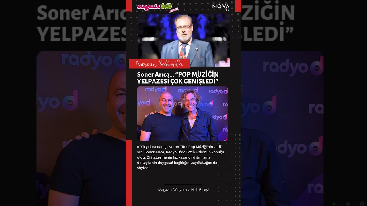 Soner Arıca... DİJİTALLEŞME RUHU AZALTTI! 