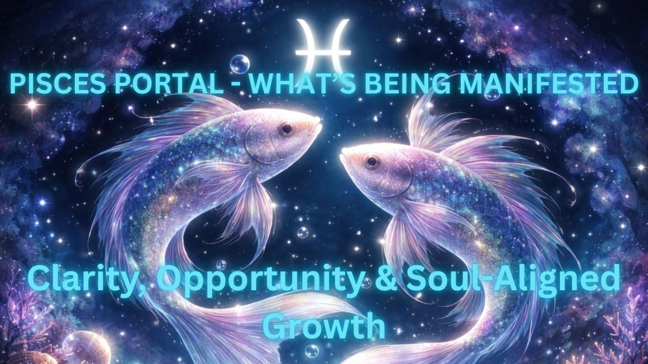 WHAT’S BEING MANIFESTED 🌊 Pisces Portal Feb 18 – Clarity, Opportunity & Soul Aligned Growth #tarot