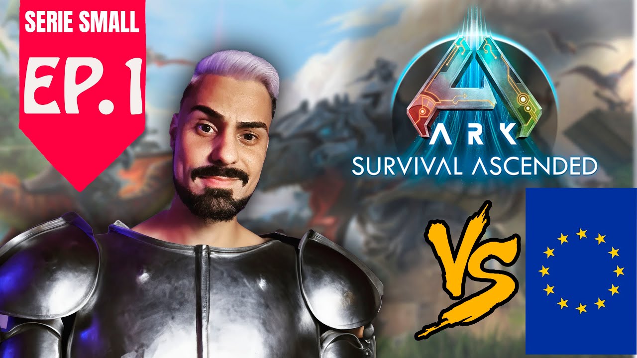 Á PRIMEIRA GRANDE DEFESA!!! Ep.1 Small Tribes (Ark: Survival Ascended)