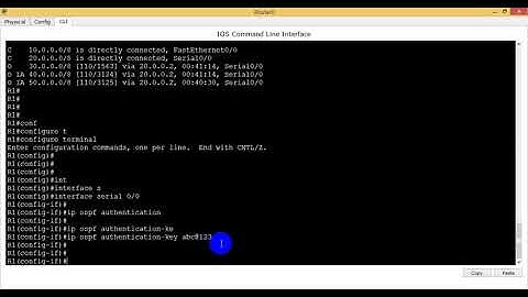 How to Configure OSPF Authentication on CISCO Router Video 2, 