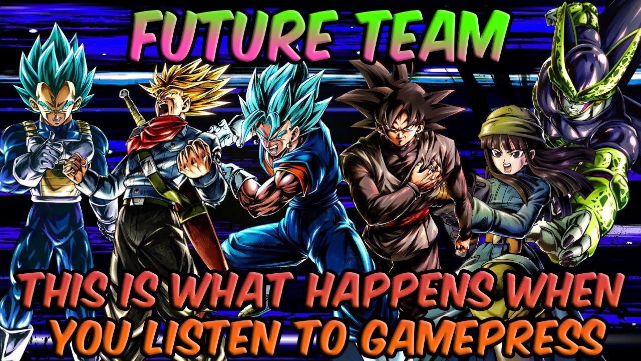 Dragon Ball Legends - GamePress Future Team Showcase. Road to 500 Subs!