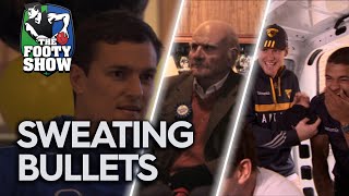 'scotty's S****ing Himself!': Old Man Crawf's Prank On Roos Defender - The Footy Show Vault