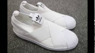 Adidas Superstar Slip On W S81338 - YouTube